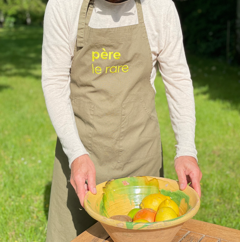 Tablier "Père le rare"