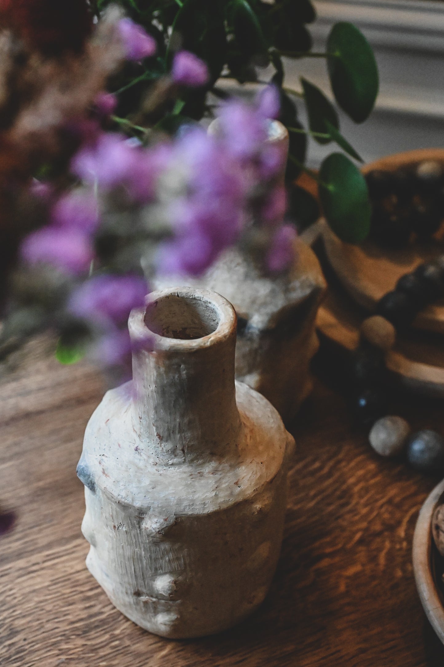 Vase en poterie de Sejnane - Élégance rustique et artisanale