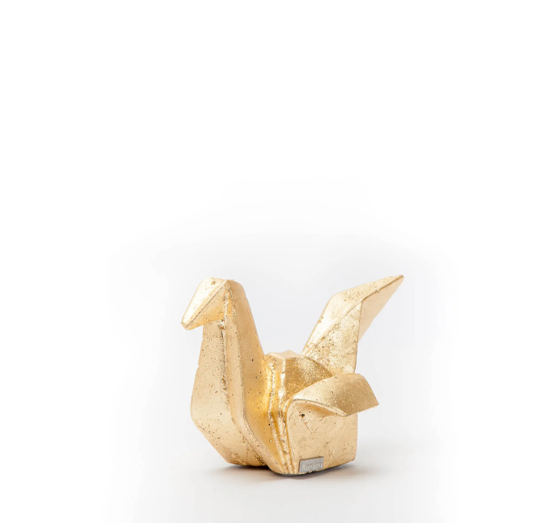 Statue Cygne Anthracite